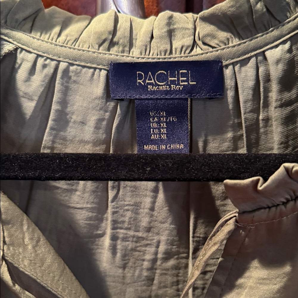 RACHEL Rachel Roy Olive Blouse